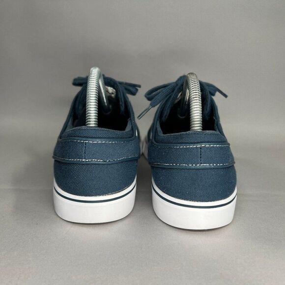 Nike SB Zoom Men's Size 8 Stefan Janoski Blue Canvas Skate Shoes - Picture 6 of 12